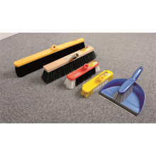 Broom Head Short Hard Blistle W/Scraper Cleaning Tool